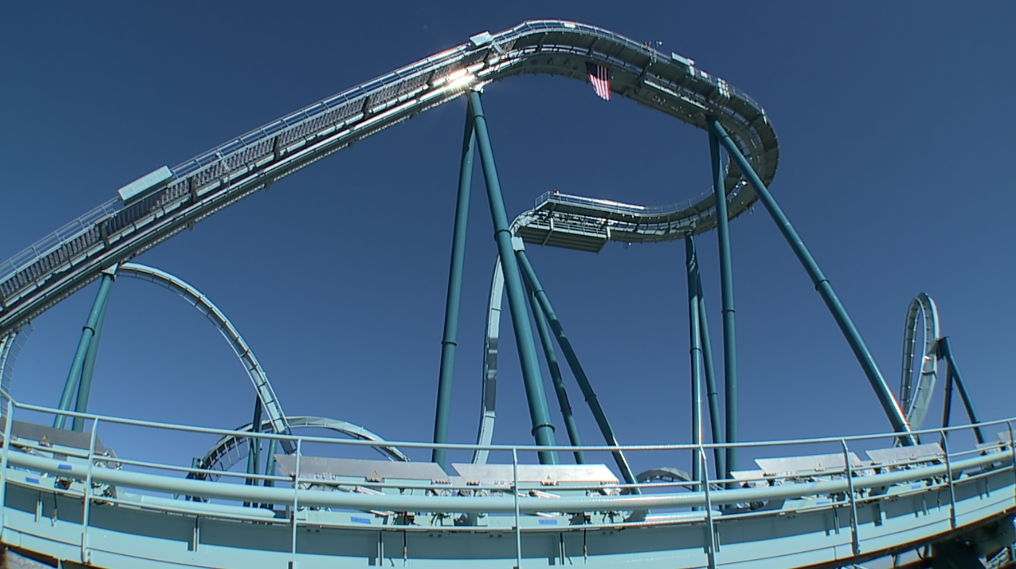 SeaWorld Emperor roller coaster