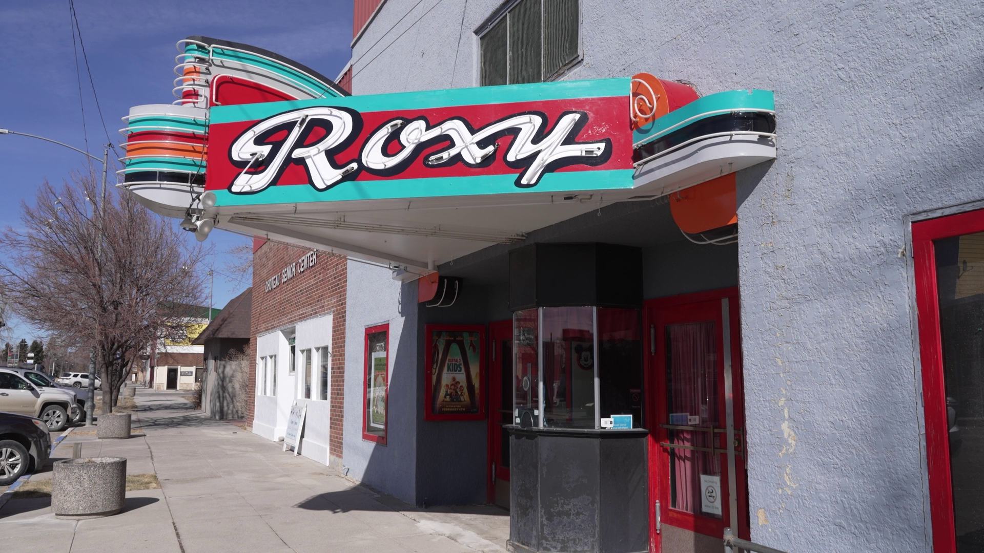 Roxy Theatre in Choteau