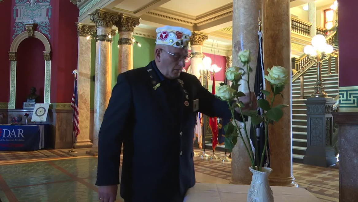 Green Star Families ceremony at Montana Capitol