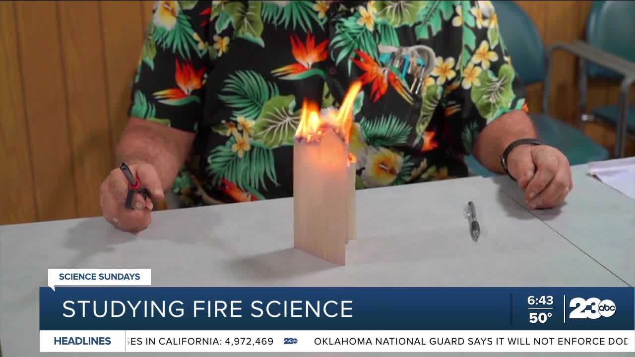 Studying Fire Science, Science Sundays
