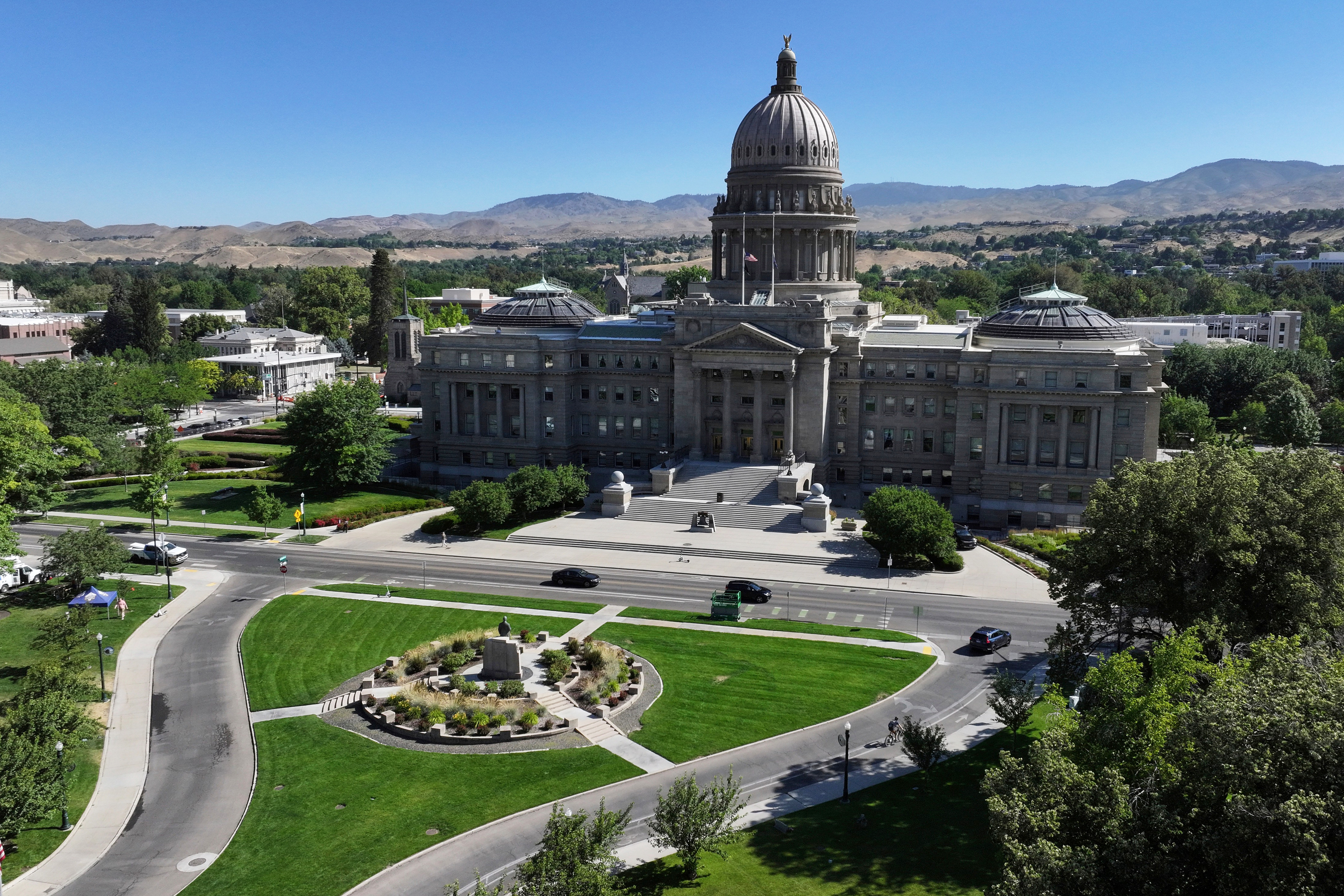 FILE - The Idaho state Capitol in Boise, Idaho, on July 3, 2025 