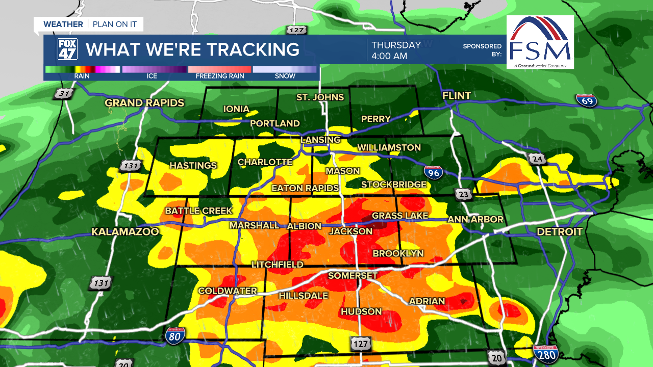 Showers and thunderstorms continue throug