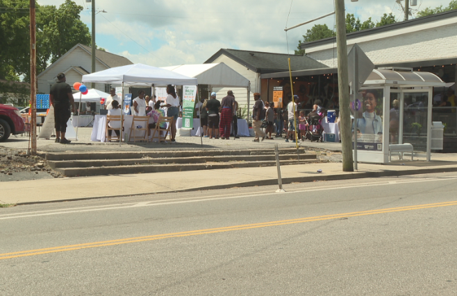 North Nashville community gathers for 'Pizza with a Purpose' Sunday