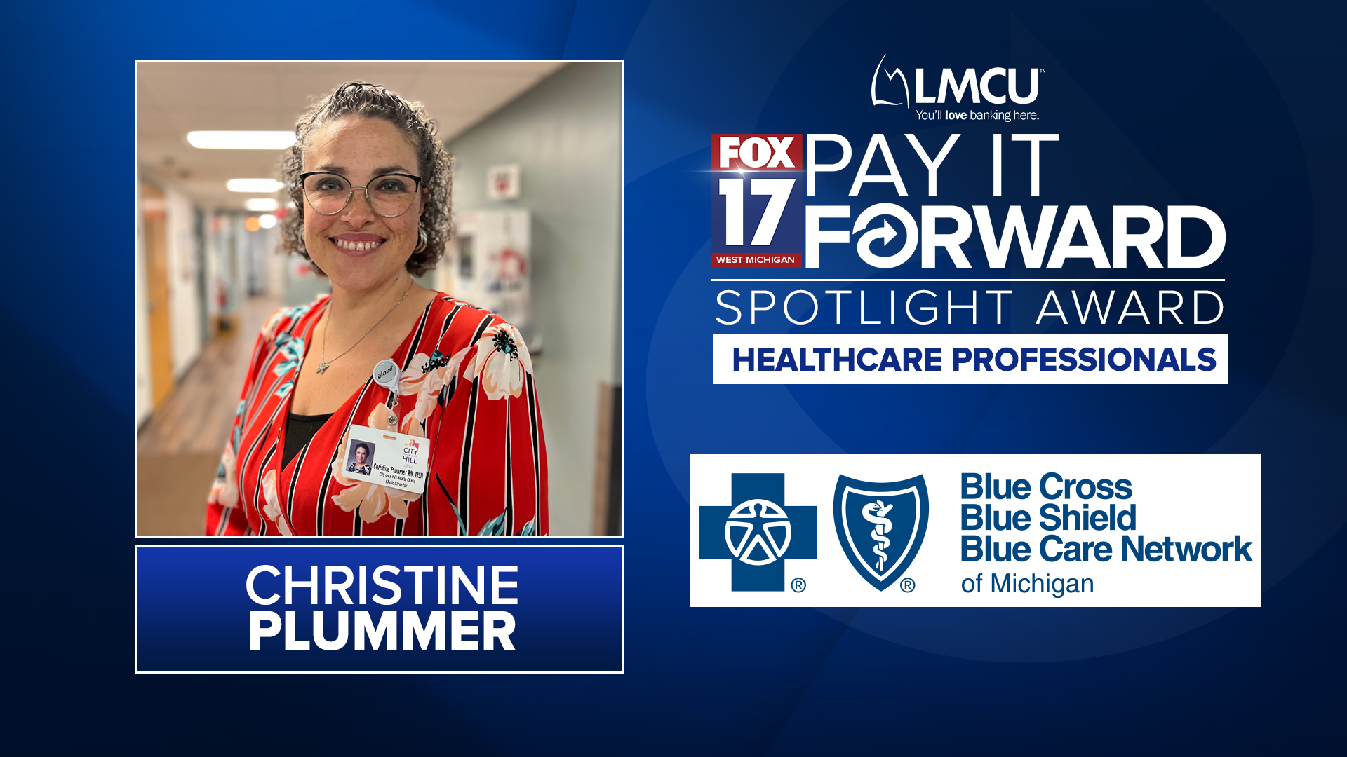 Pay it Forward Spotlight Award: Christine Plummer