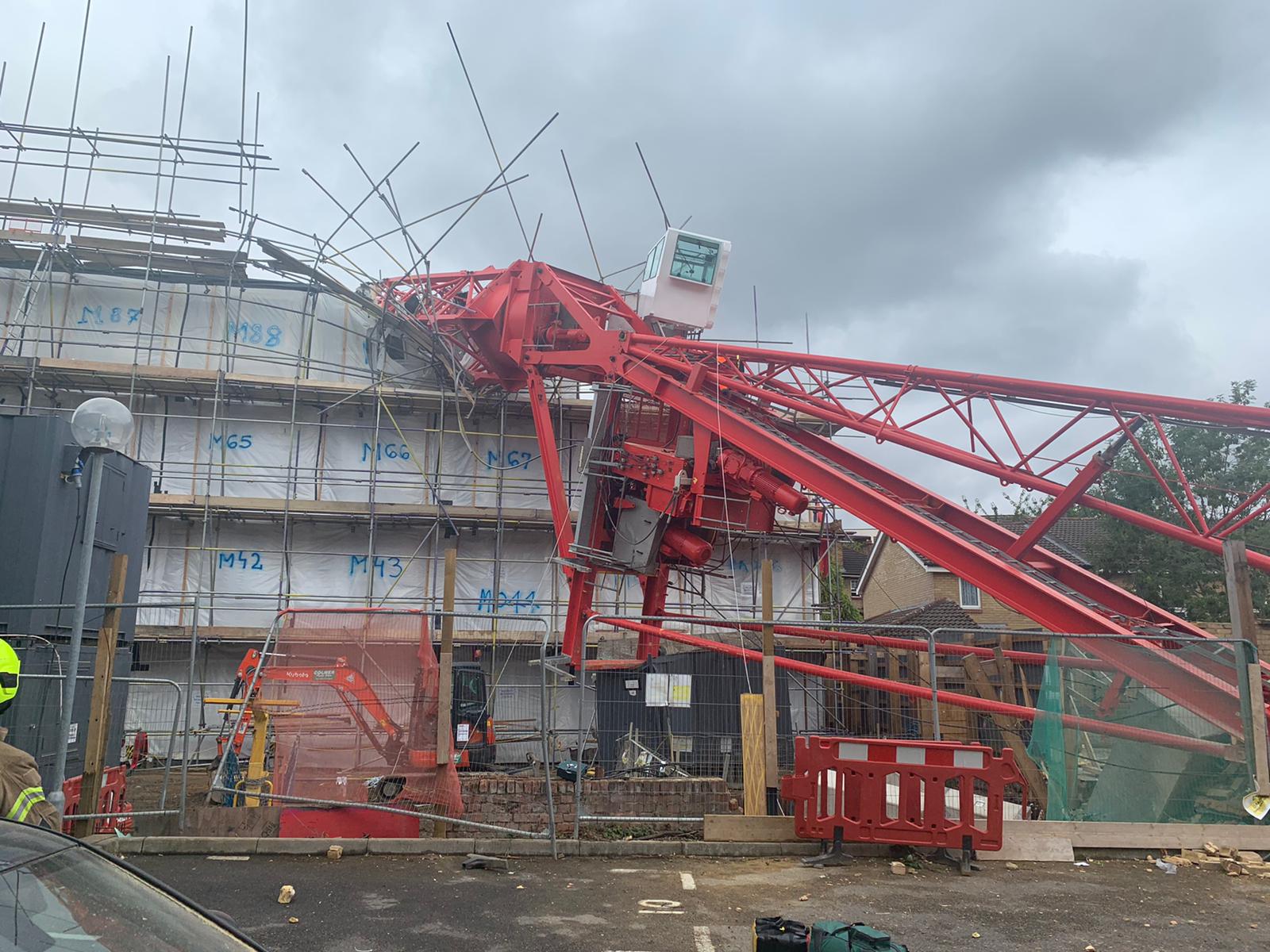 Search and rescue underway after 65-foot crane collapses in London