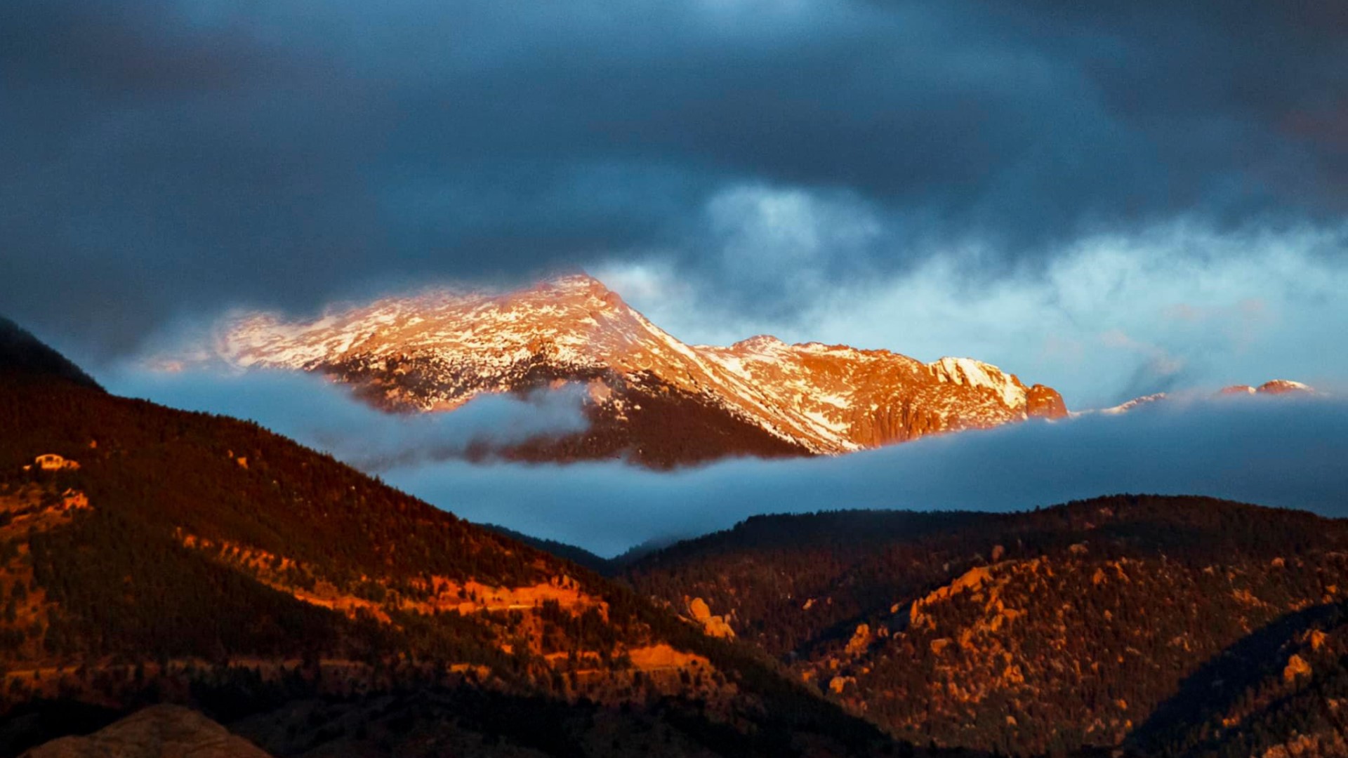 Stormy Pikes Peak