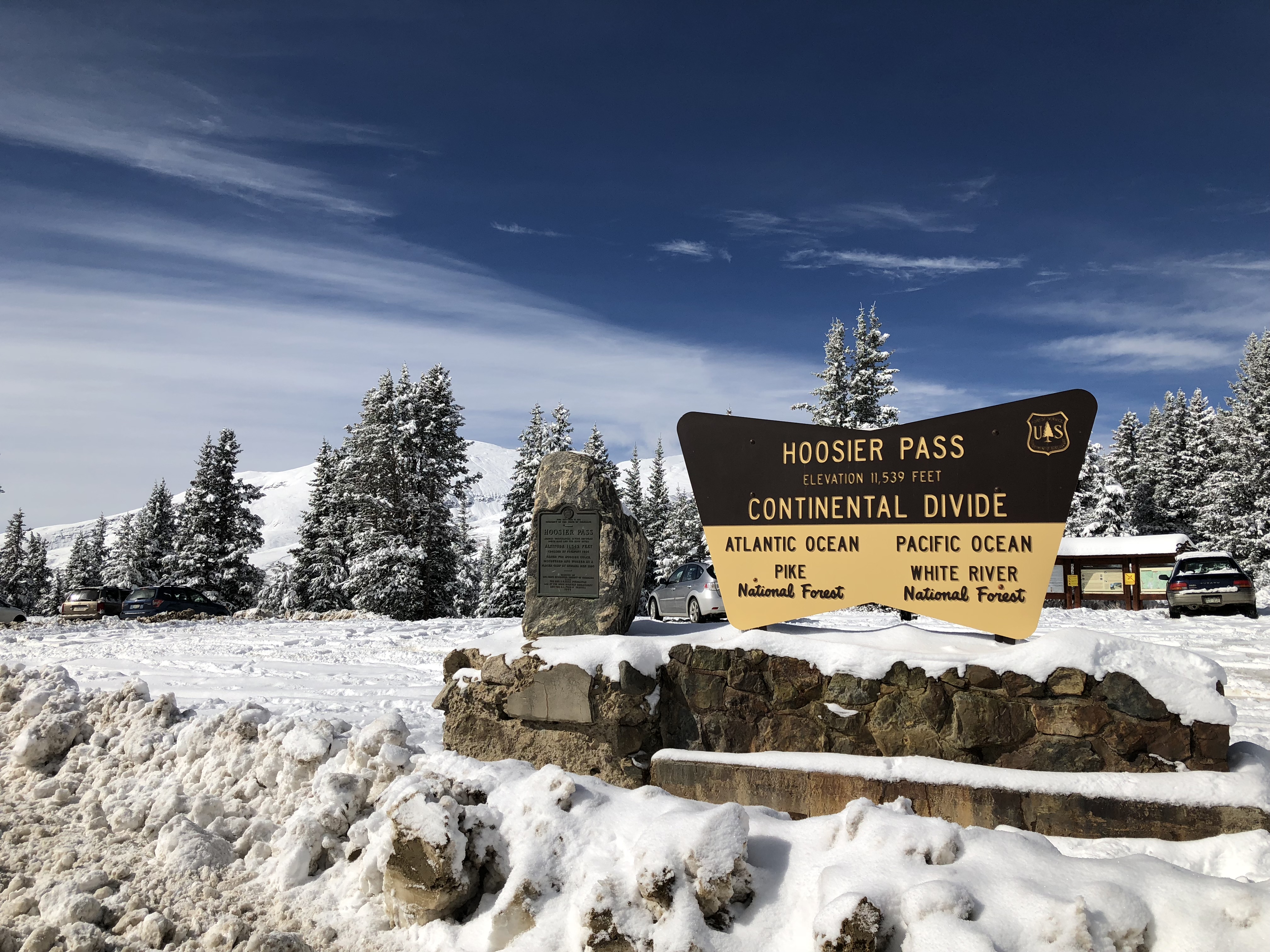 Continental Divide at Hoosier Pass