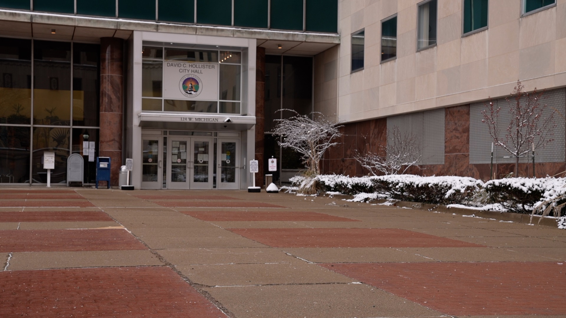 Lansing City Hall Plaza
