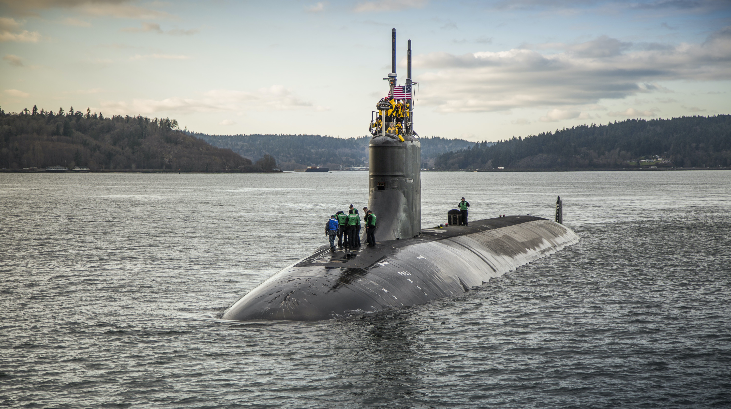 US Navy Sub Collision
