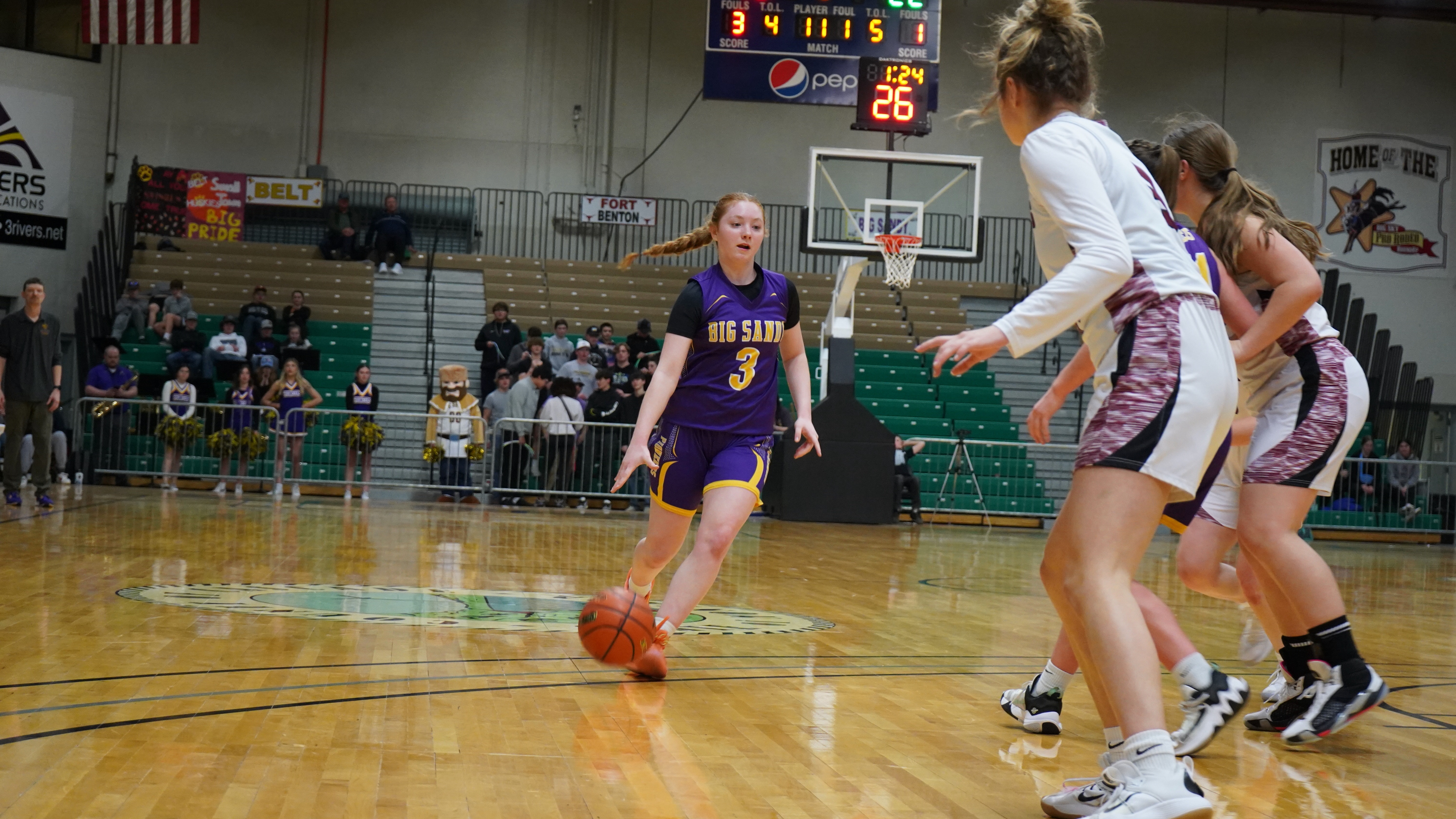 Big Sandy vs. Simms girls