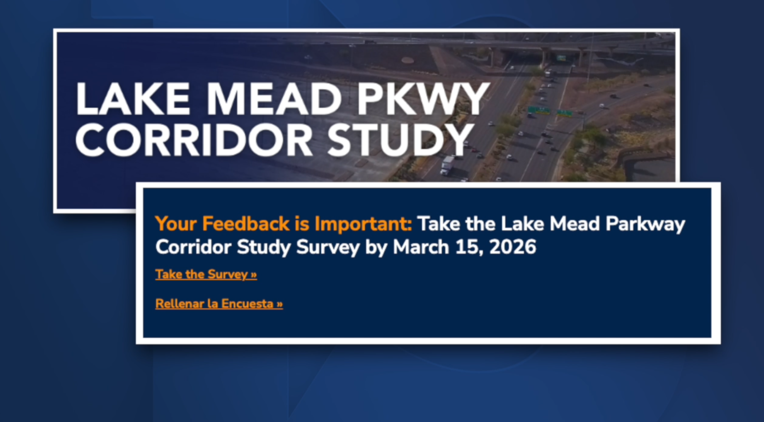 City of Henderson looking for feedback on future of Lake Mead Parkway