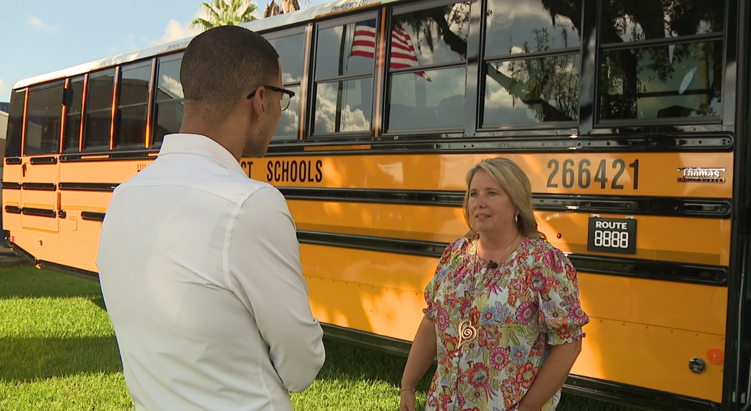 Hillsborough County School bus 