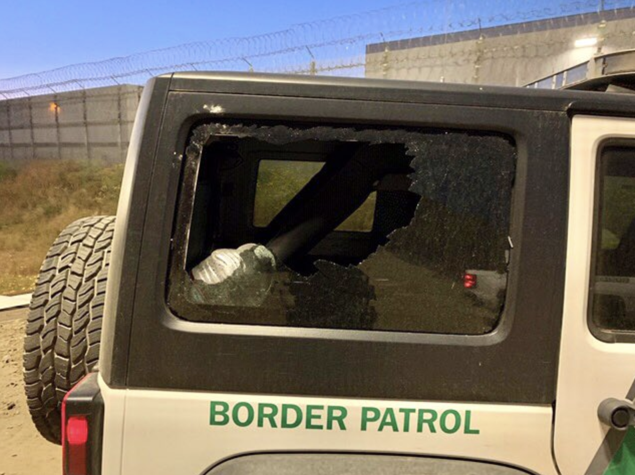 border patrol assault rock