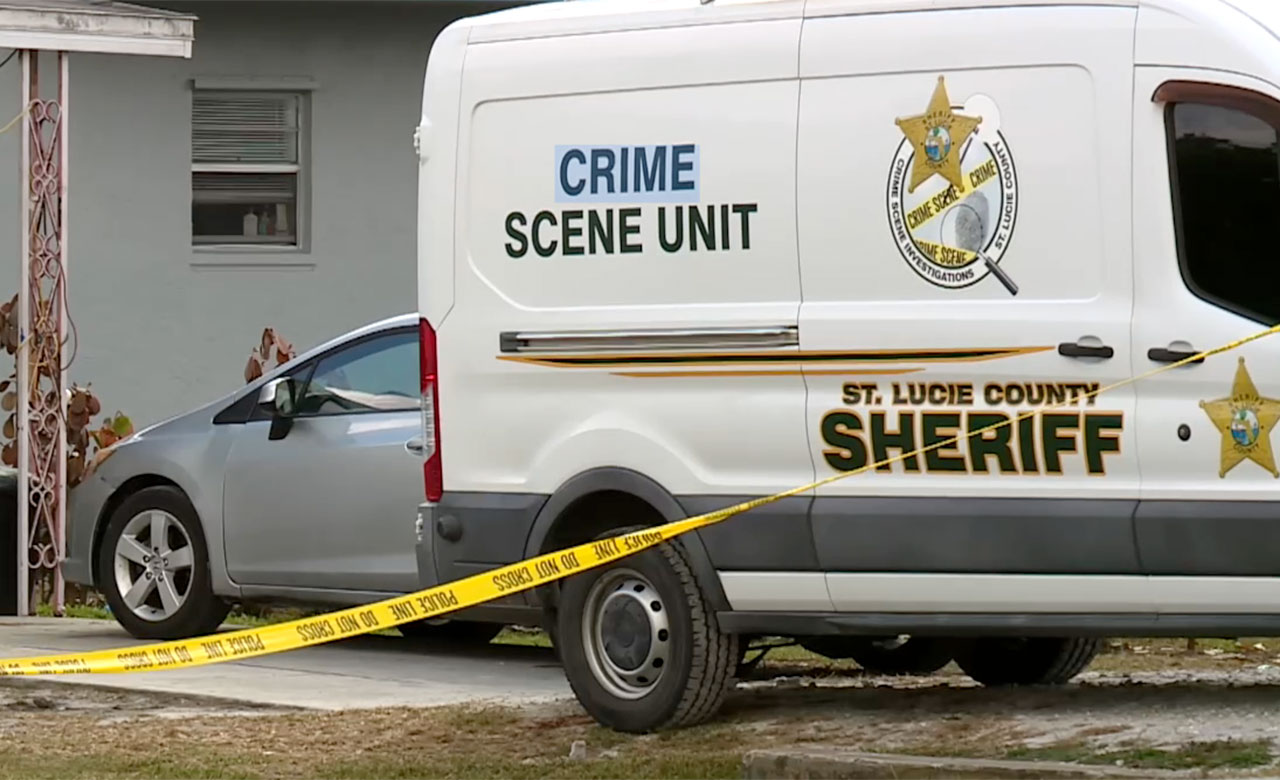 A 17-year-old boy is in custody after a 29-year-old man was fatally shot while sleeping on a couch inside a home located on Oleander Avenue in St. Lucie County on Feb. 16, 2026.