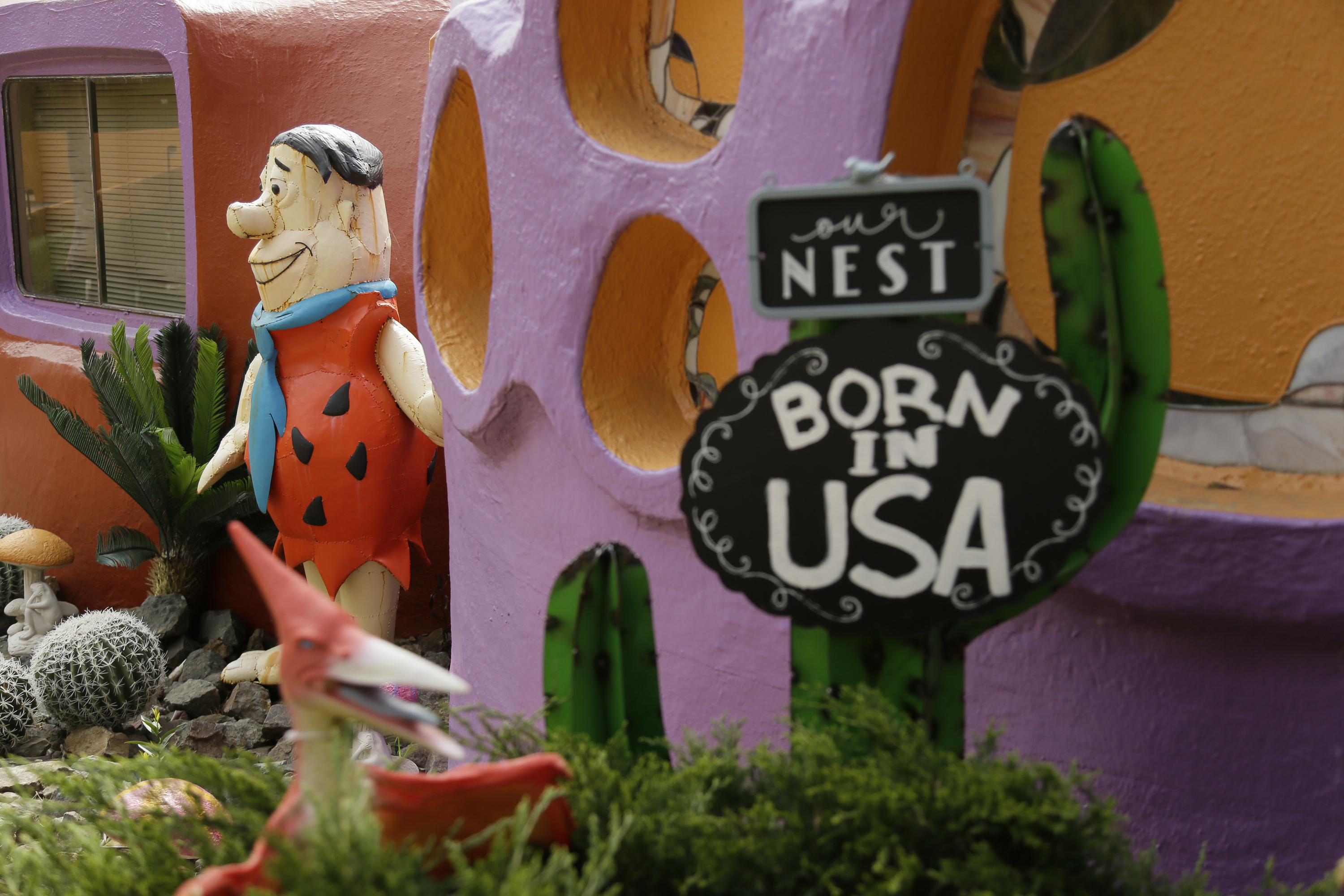 Flintstone House Fight