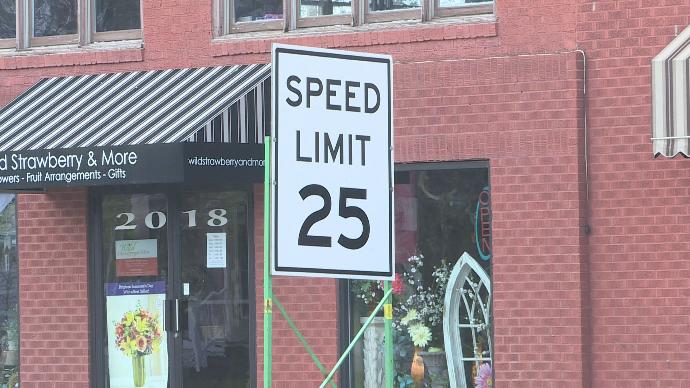 Speed limit 25