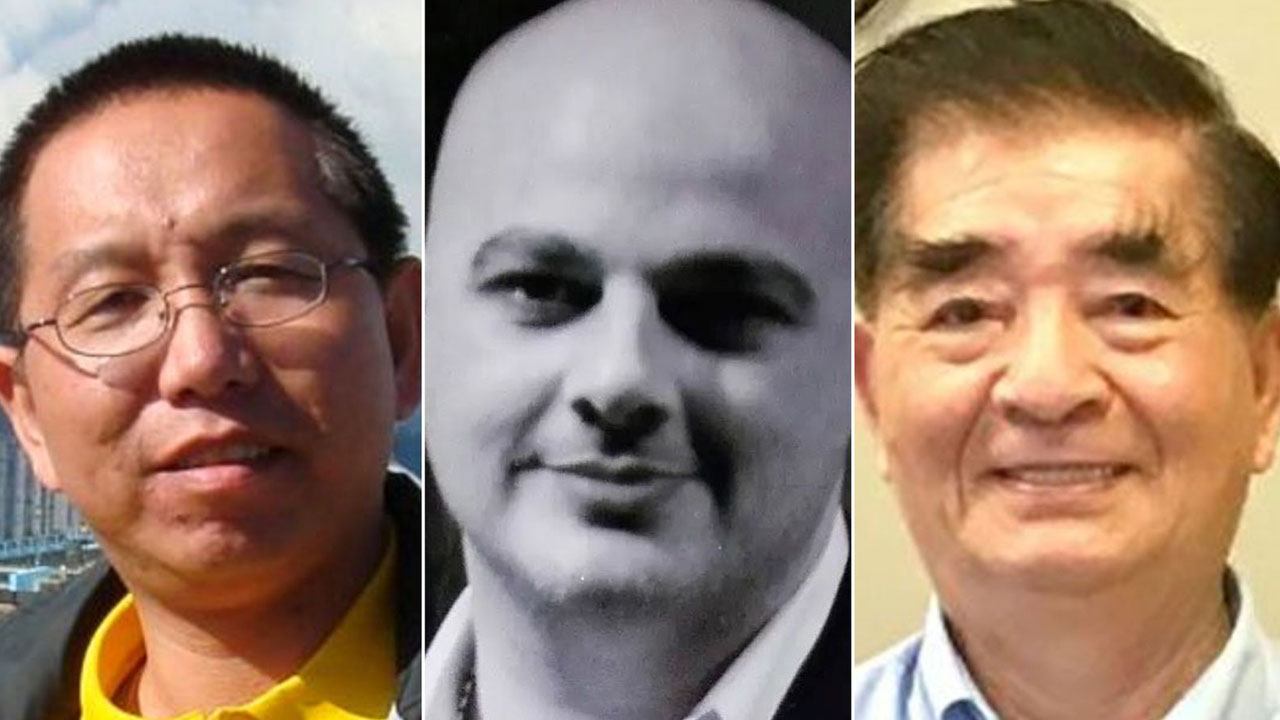 (Left to right) Kai Li, Mark Swidan and John Leung