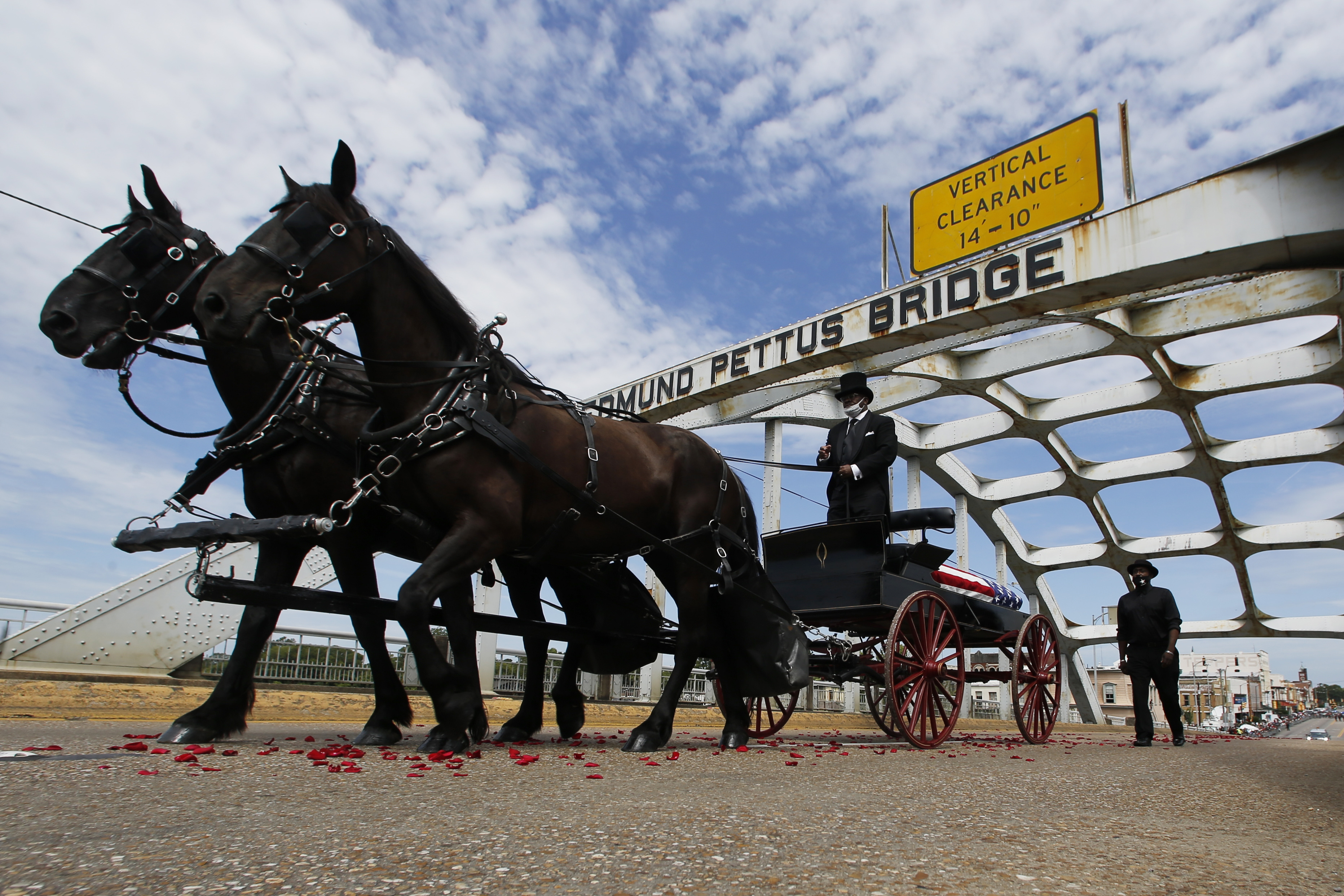 John Lewis procession to cross 'Bloody Sunday' bridge in Selma on Sunday