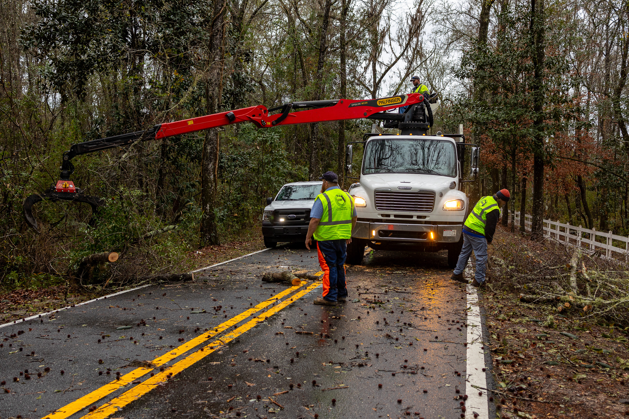 Helene Damage in Leon County, Fla
