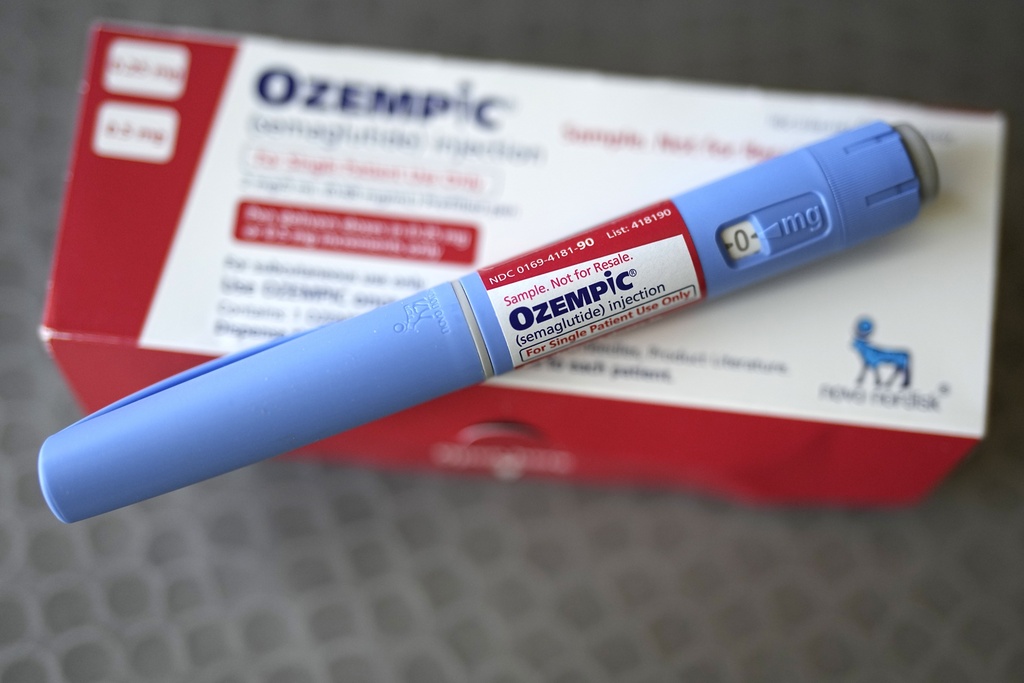 The injectable drug Ozempic.
