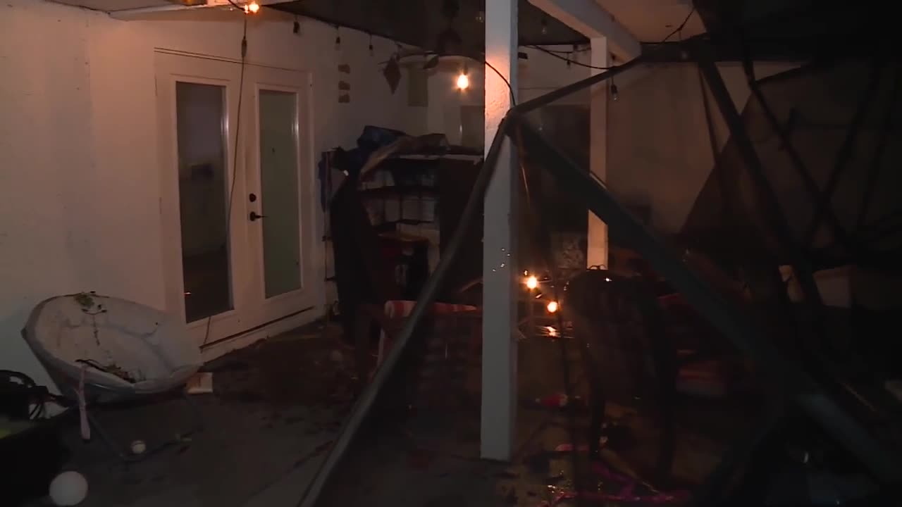 Tornado damage