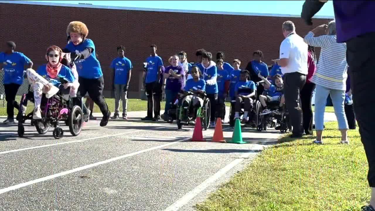 Virginia Beach law enforcement volunteer at first ever 'Big Feet Meet'