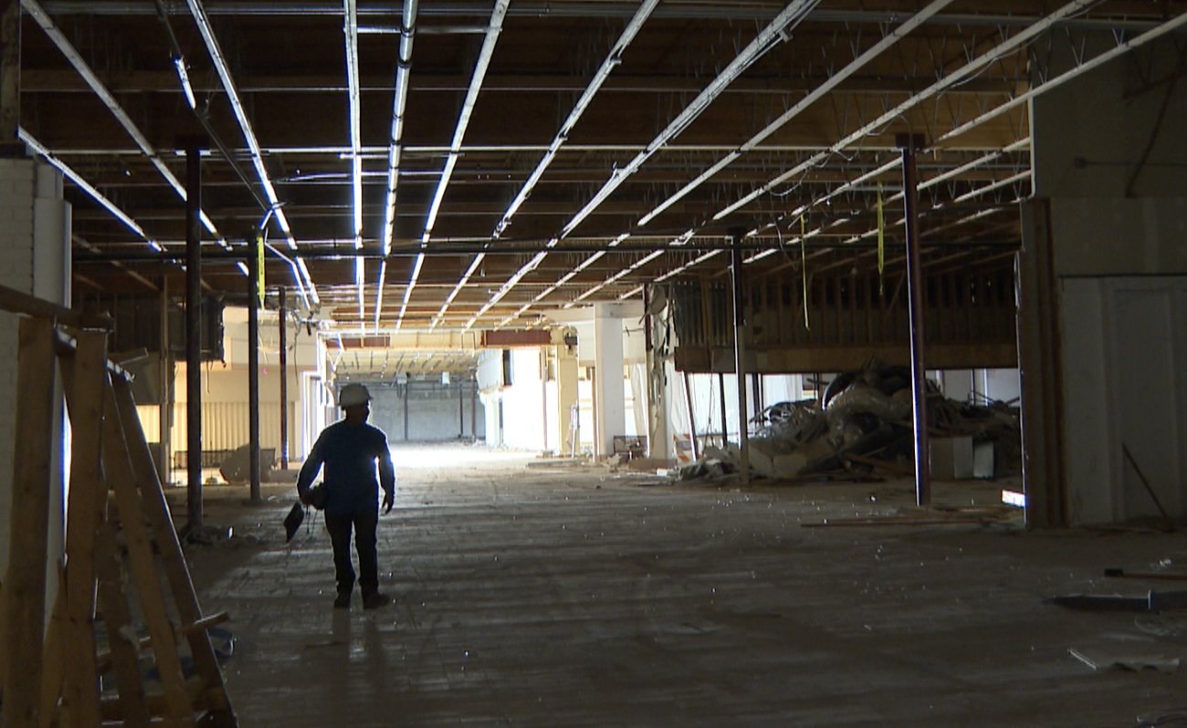 Butte Mall Construction