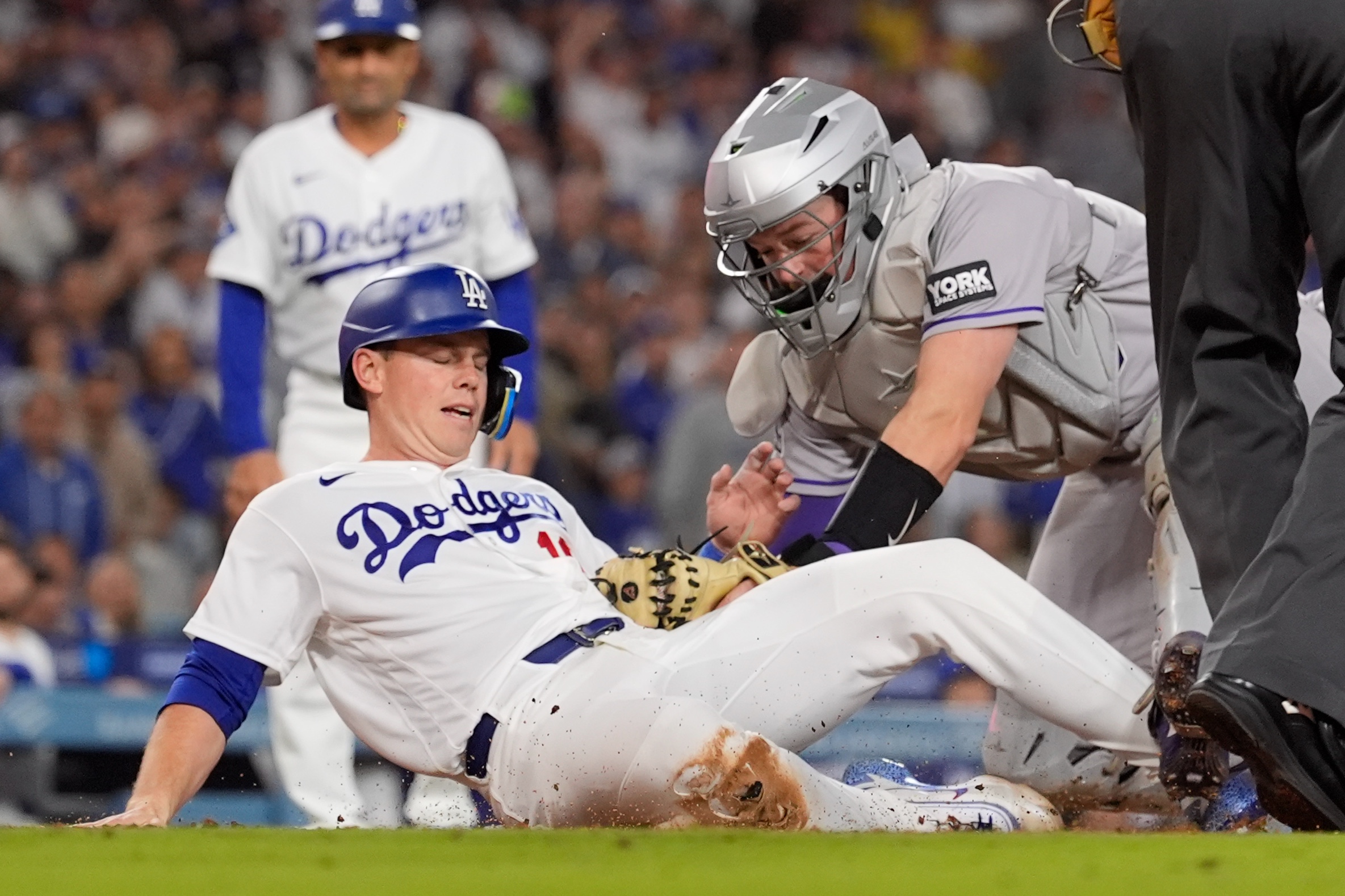 Rockies Dodgers Baseball
