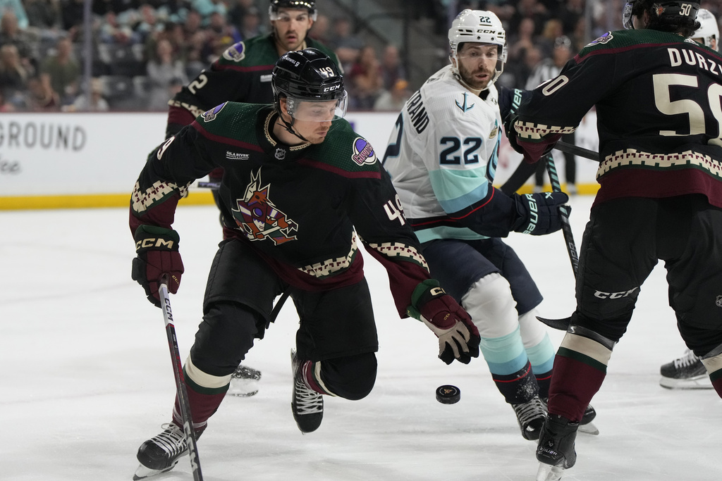 Kraken Coyotes Hockey