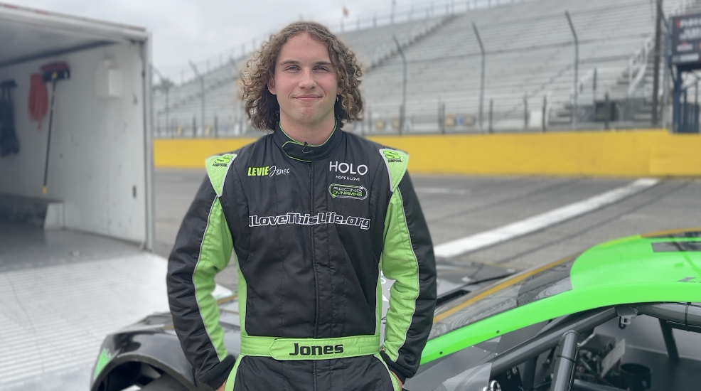 Levie Jones races at Berlin this year