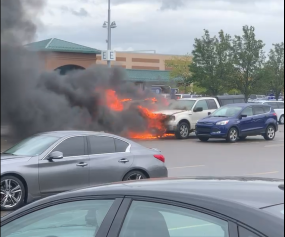 Meijer Car Fire
