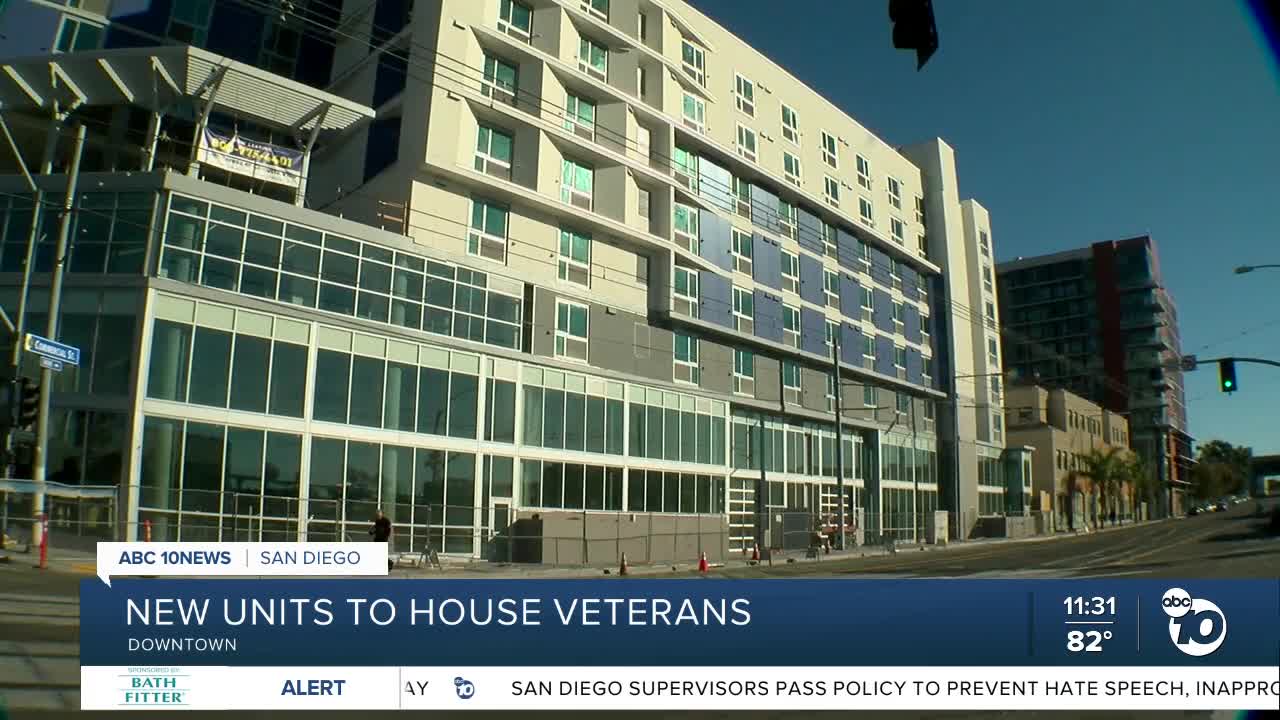 new housing units dedicated to veterans