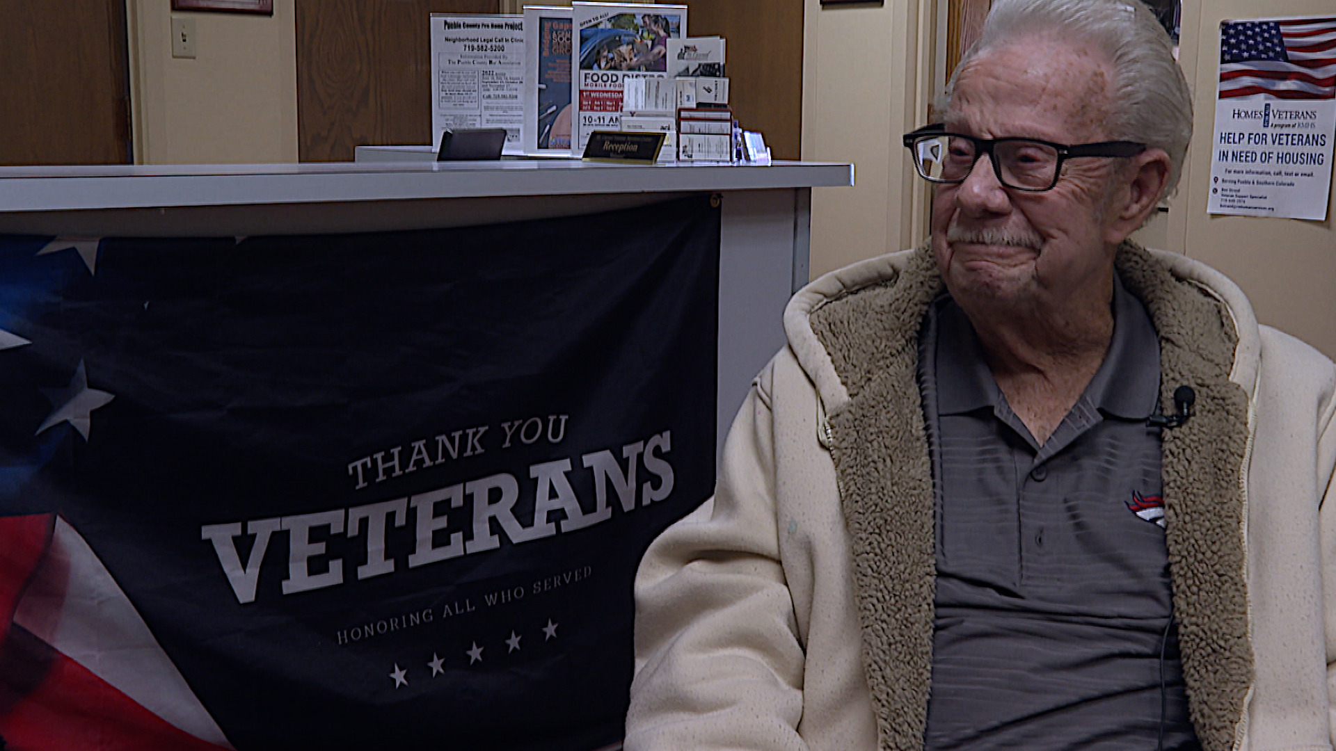 Fred Stepp served as a Marine for two years and lived out of his car until Mt. Carmel Veterans Service Center came to Pueblo