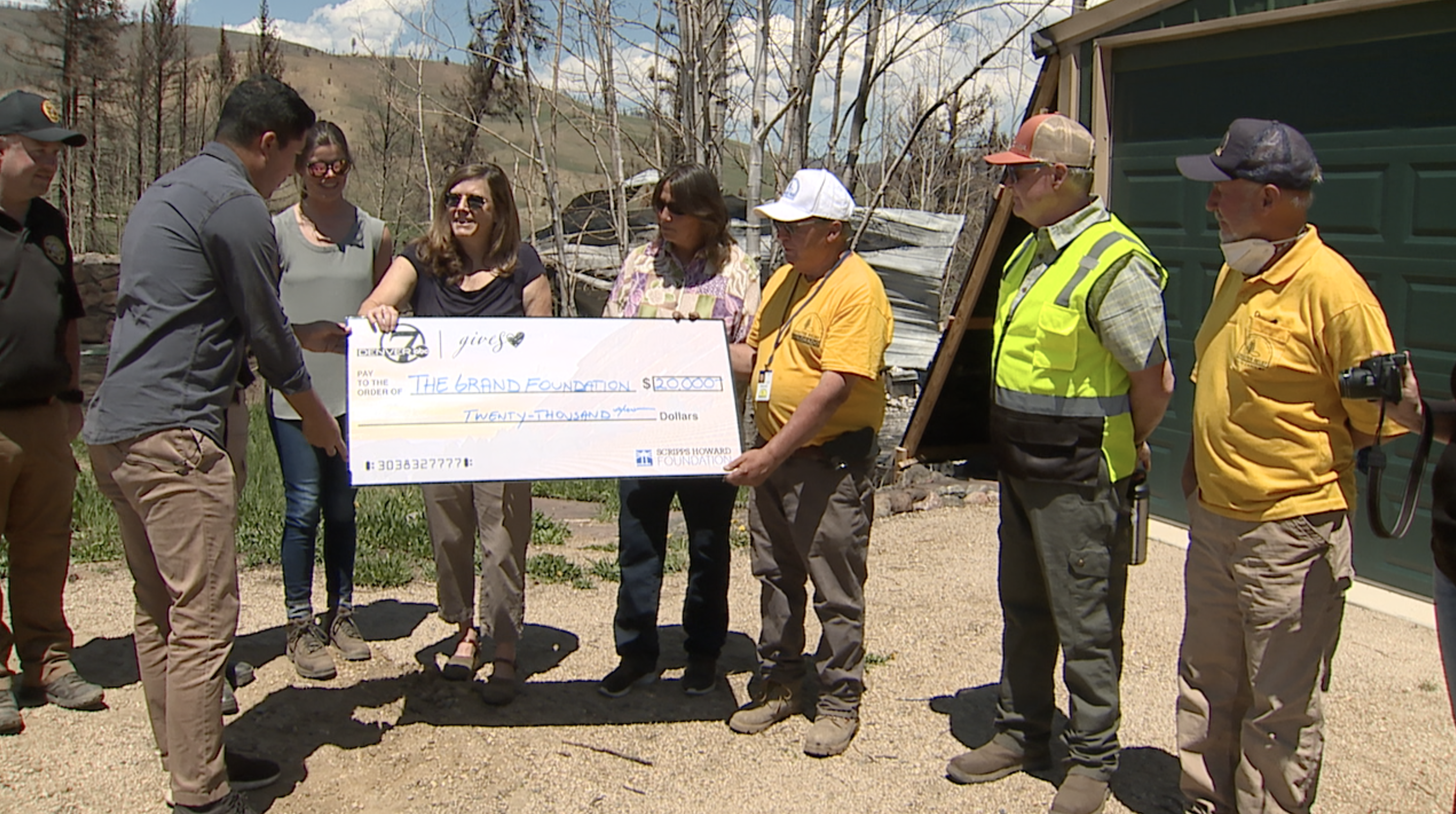 Denver7 Gives East Troublesome Fire 
