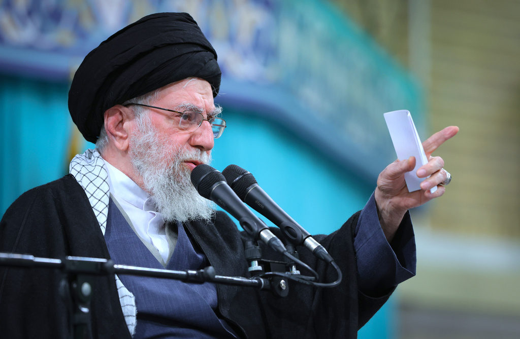 Iranian Supreme Leader Ayatollah Ali Khamenei.