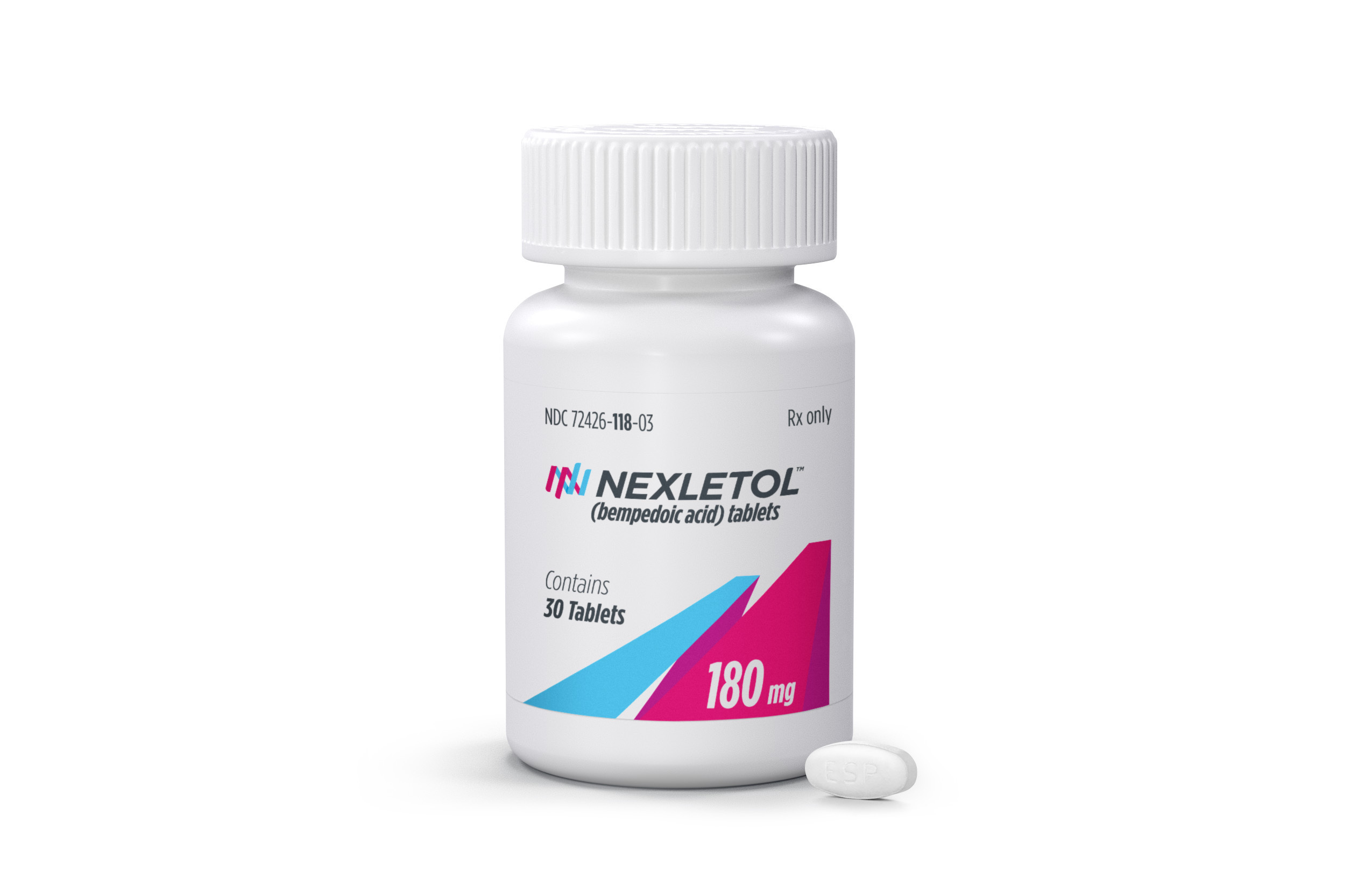  In a major study released Saturday, March 4, 2023, Nexletol reduced the risk of heart attacks and other health problems in people who can't take drugs called statins, the main cholesterol-lowering treatment.