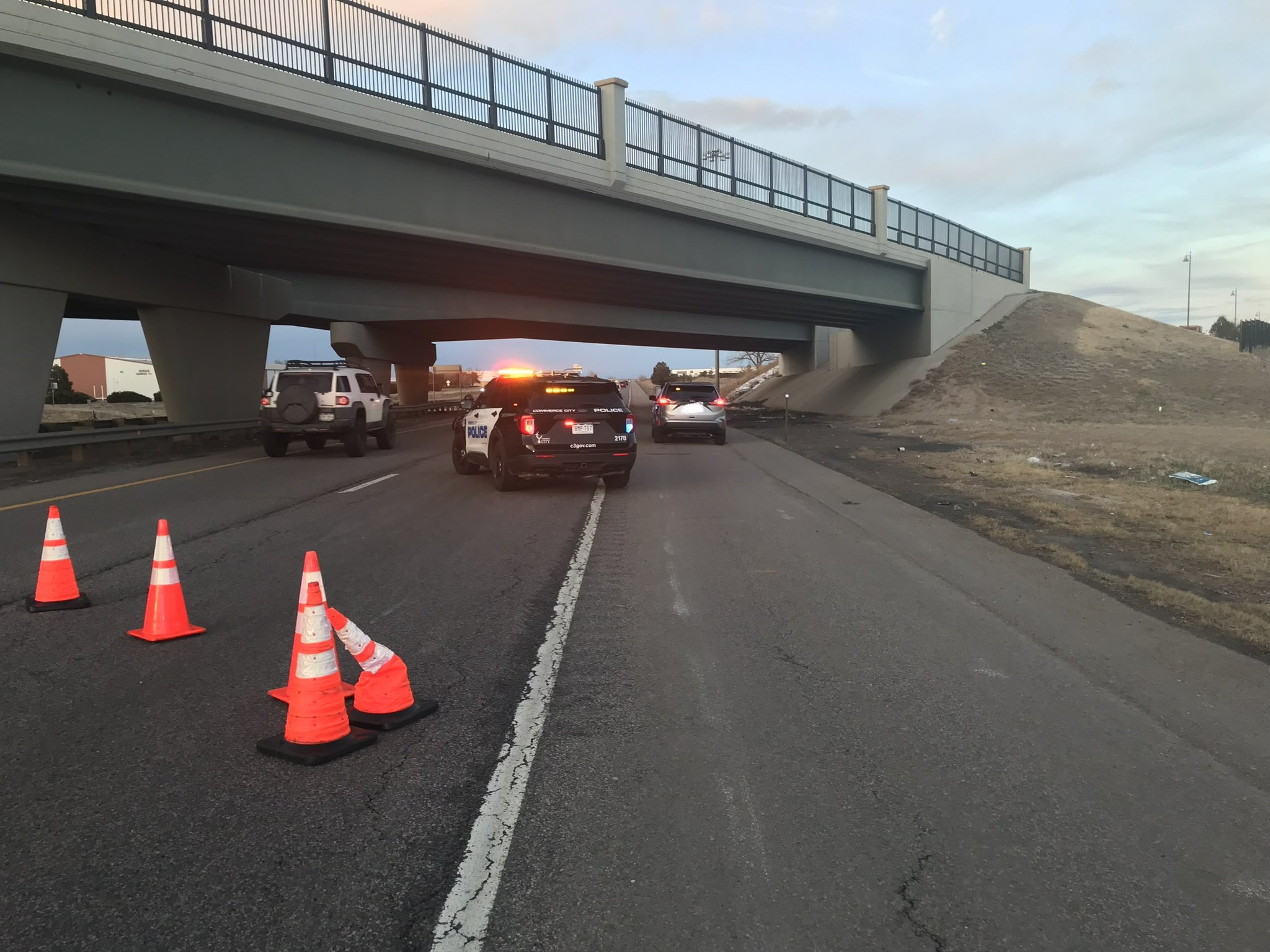 Commerce City shooting investigation - I-76 at E 104th 