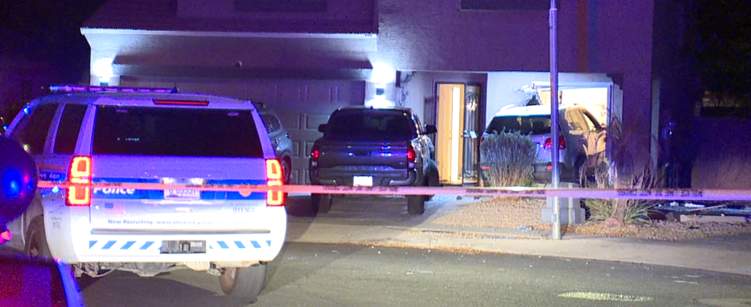 31st avenue and southern car into house