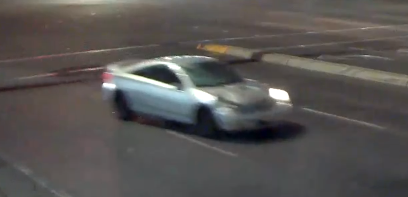 Hit-and-run suspect car