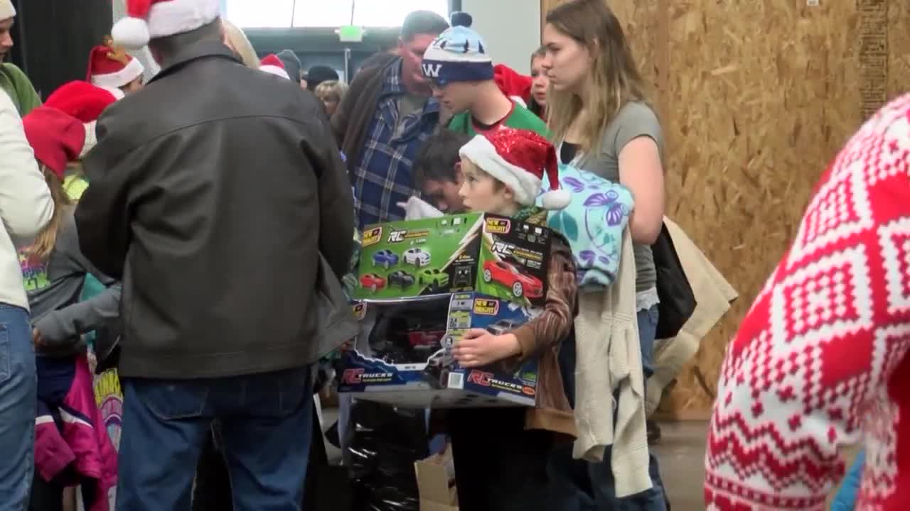 Adopt-A-Family gift drive 
