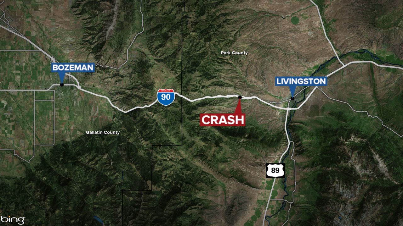Motorcyclist dies in a crash in Park County