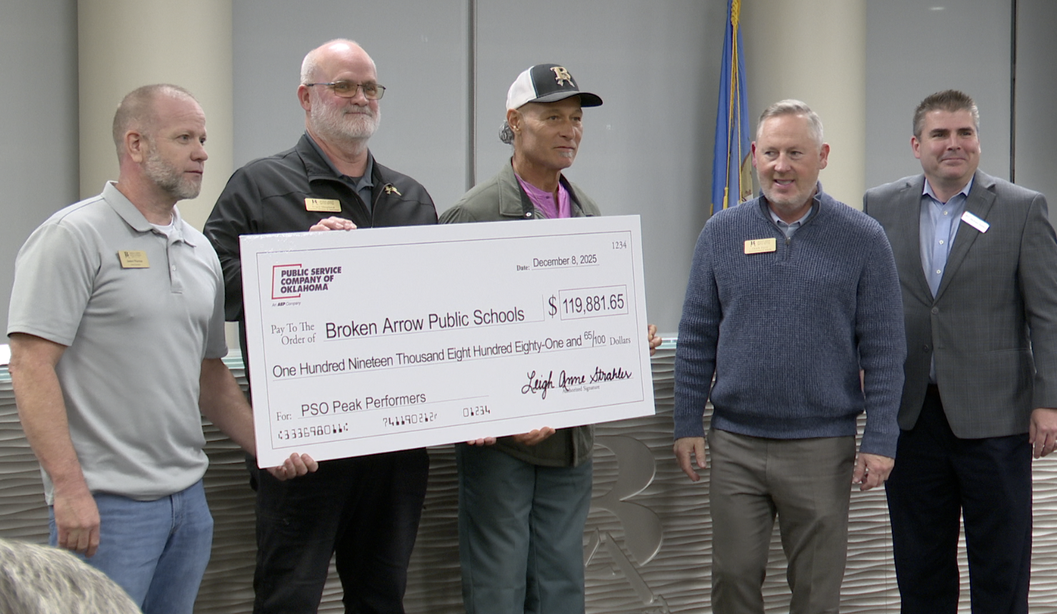 PSO Broken Arrow Public Schools check