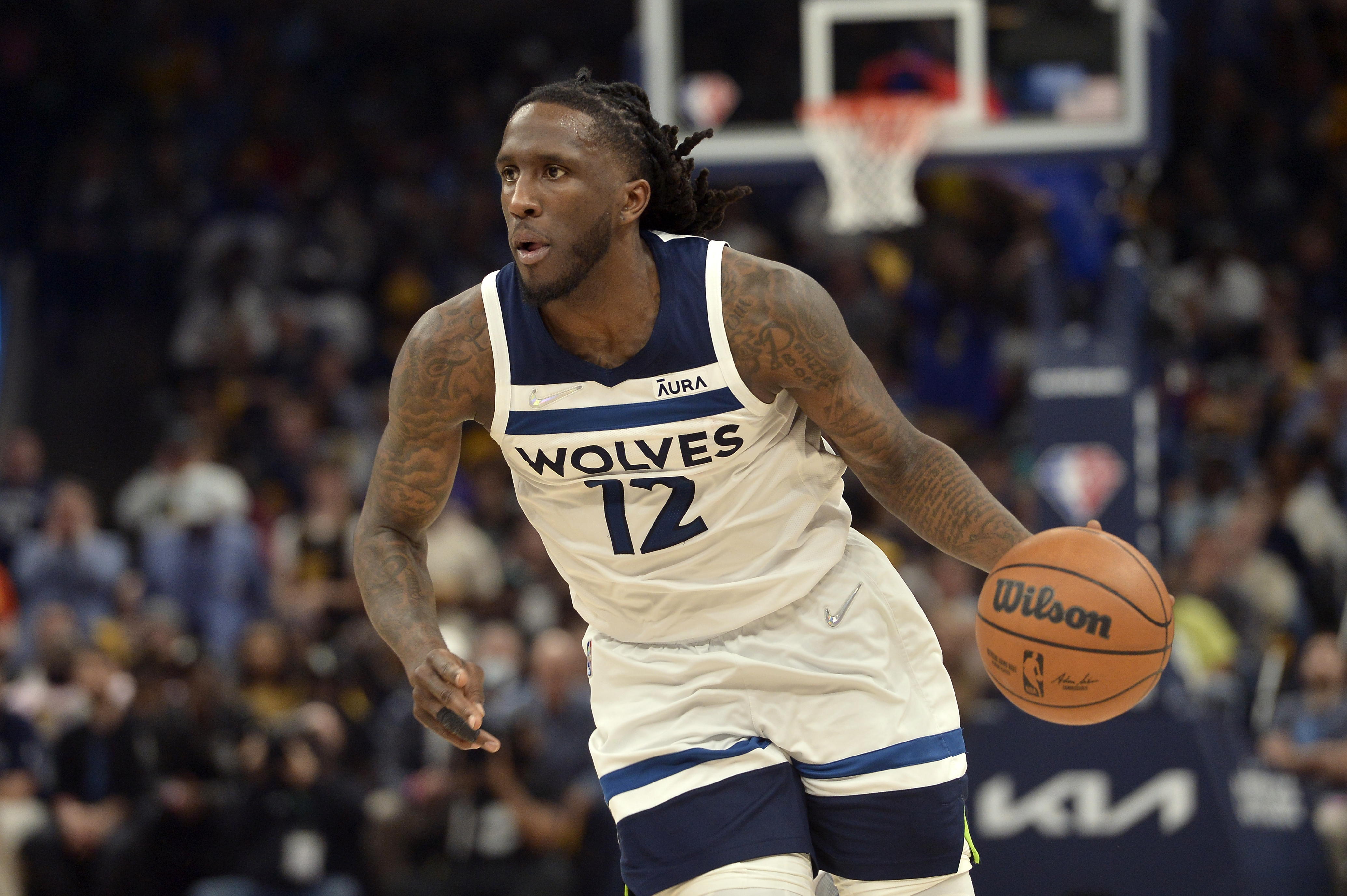 Minnesota Timberwolves forward Taurean Prince, April 26, 2022