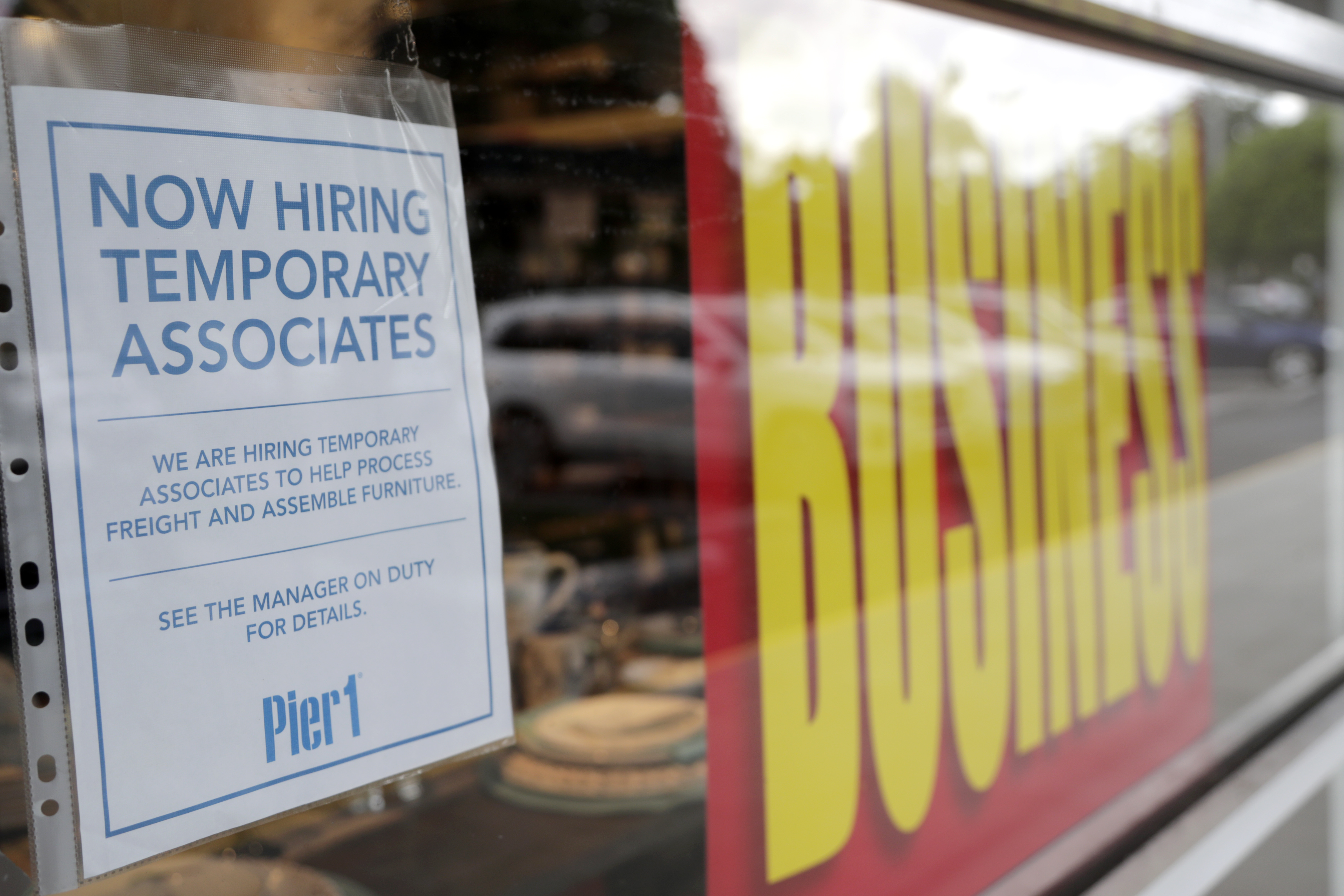 US adds 1.8 million jobs in a sign that hiring has slowed