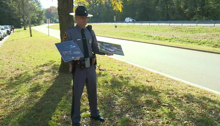 Trooper begs drivers to follow law after 'out-of-body experience'