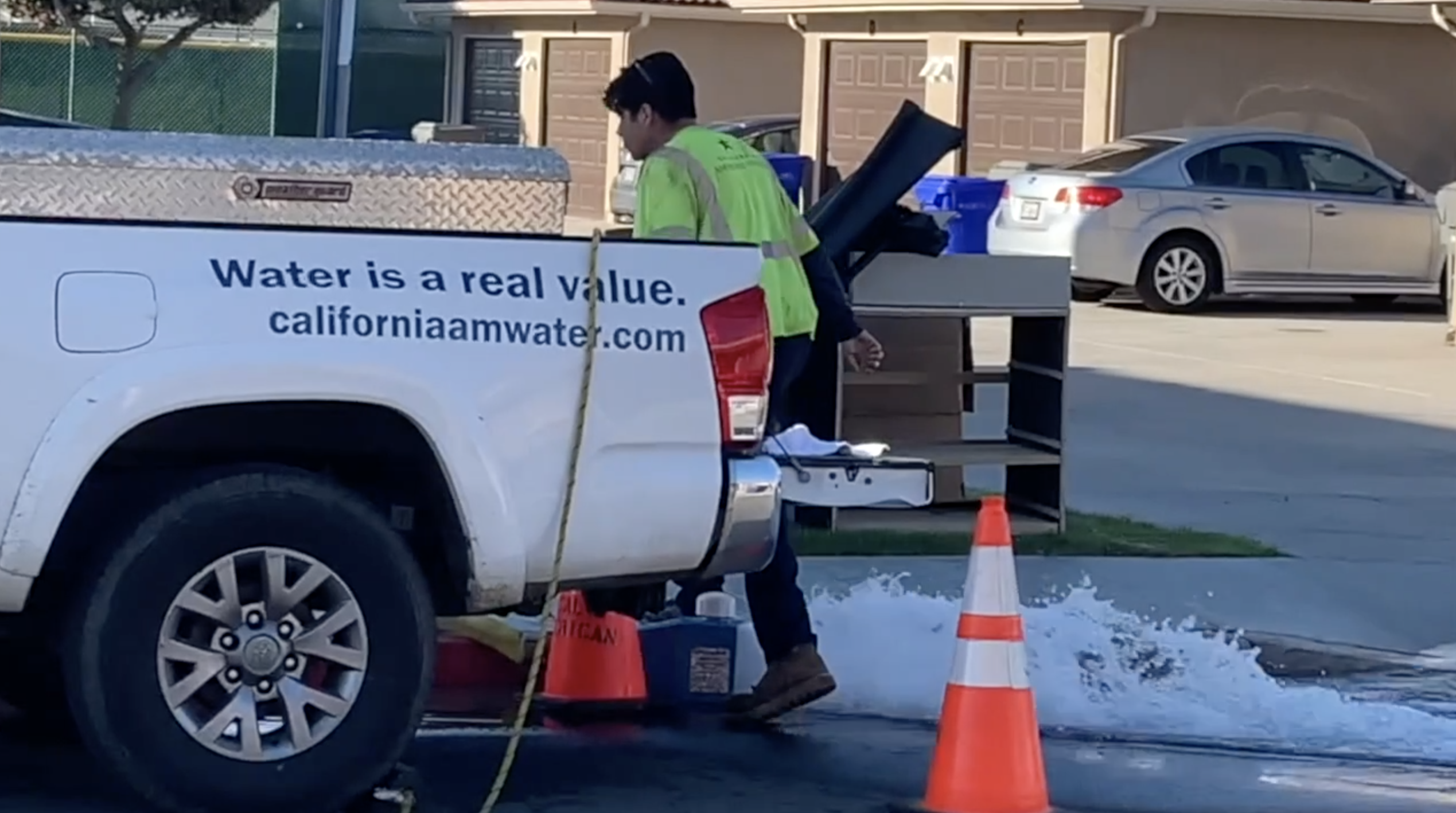 CALIFORNIA AMERICAN WATER COMPANY TRUCK