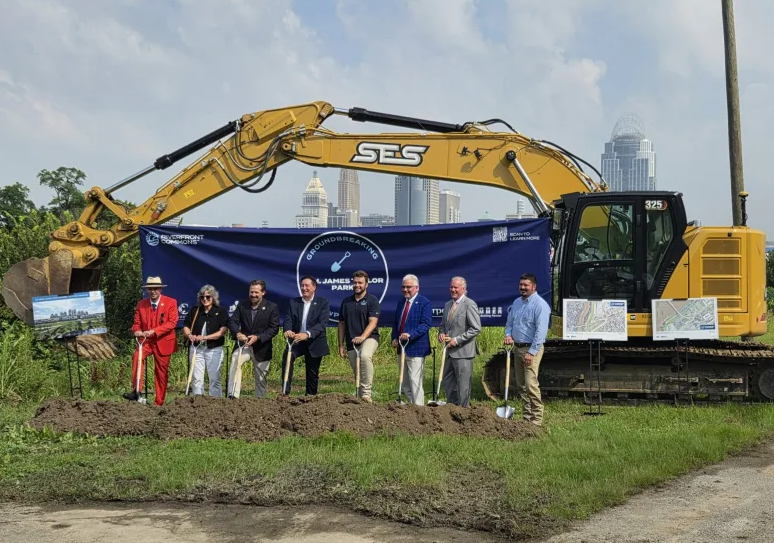 General James Taylor Park Groundbreaking 