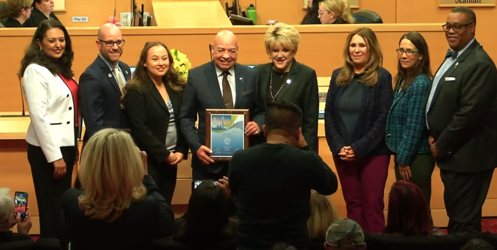Joe Cortez honored as Citizen of the Month