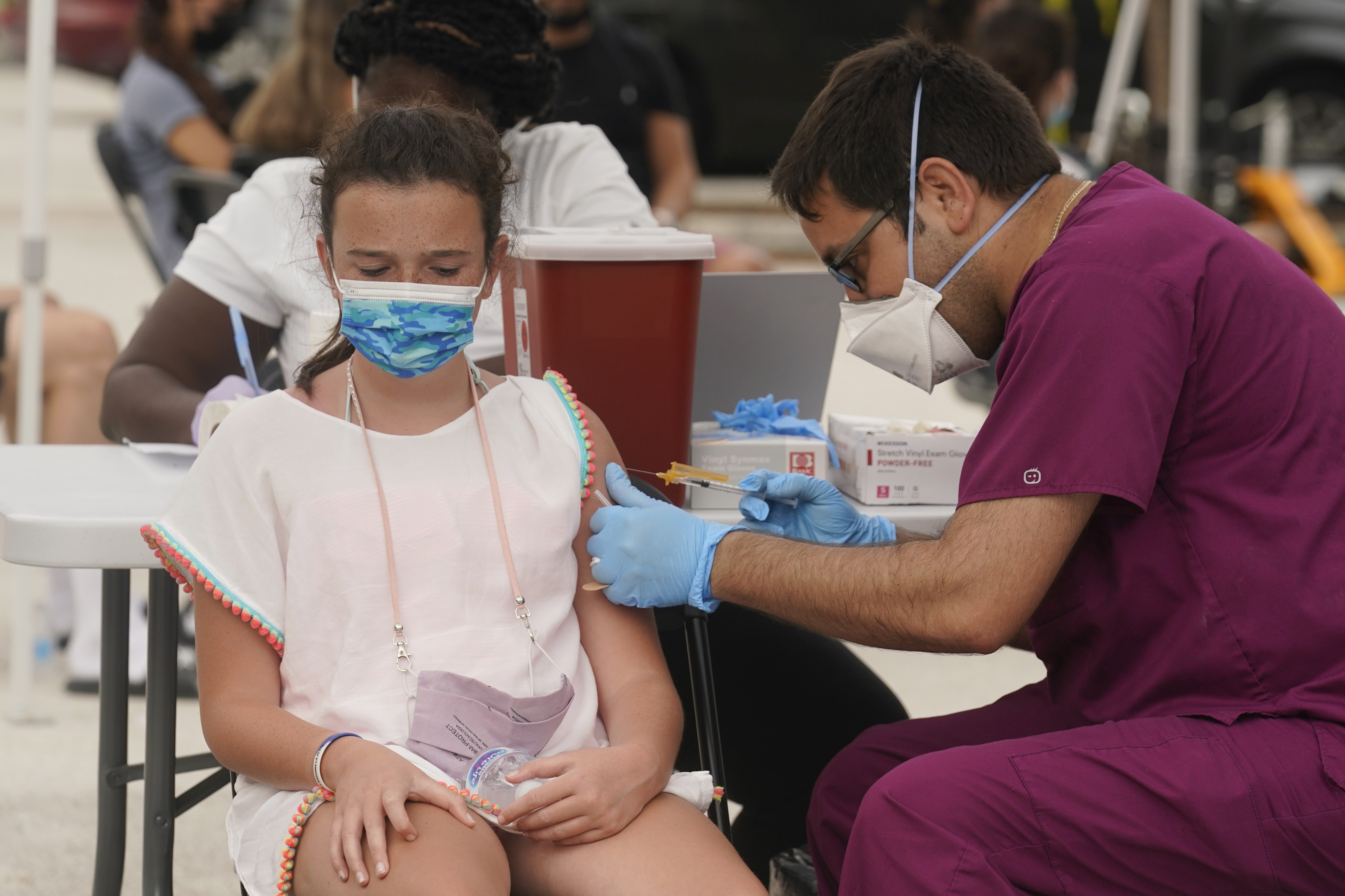 COVID-19 vaccine shot