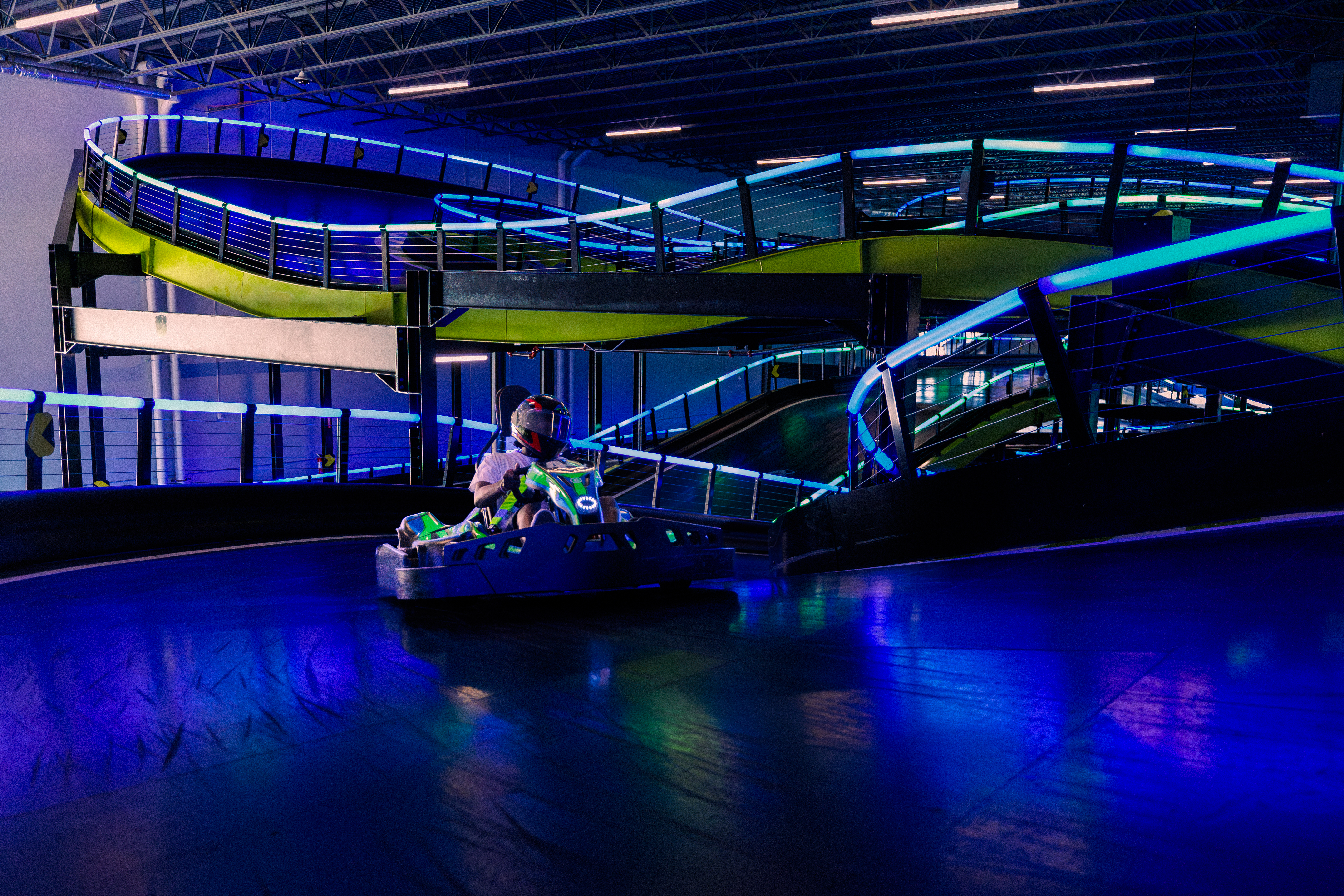 Andretti Indoor Karting & Games | kart on track 
